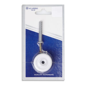 Agardo Door Stop Carded Wht/Blk