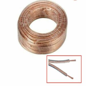 Cable Speaker W Clear 0.5mm 100m  Wspk03