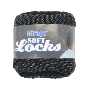 Mirage Soft Locks Blk+White  017+001