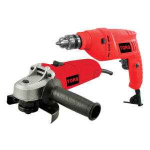 Torq Dril + Grinder 500W Combo
