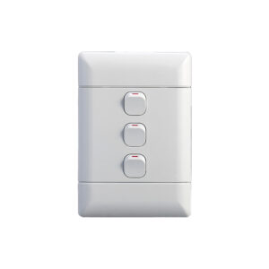 Neu Wall Swi Wht 4x2 3lever [NES3142]