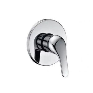 Krystal Chrome Lever Wall Shower Mixer [SHW-35]]