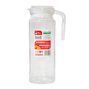Jug Glass 1.1l + Lid Octo [QXM01]