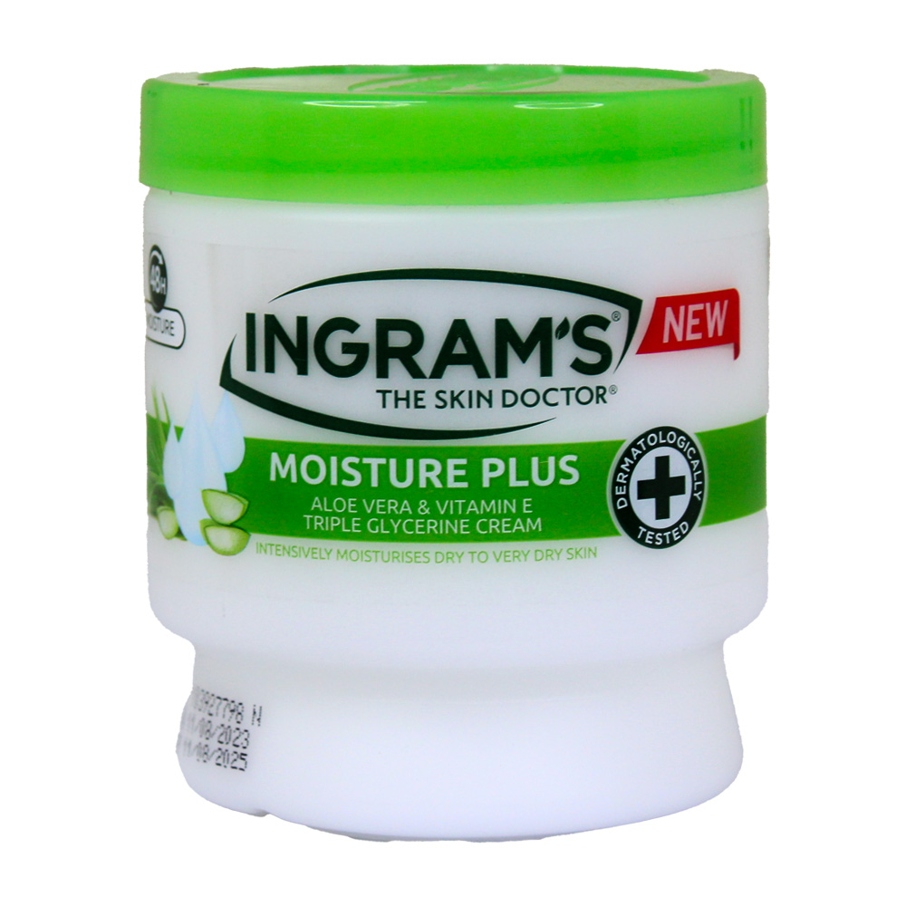 Ingrams B/crm 450ml Aloe Vera & Vit E M/plus