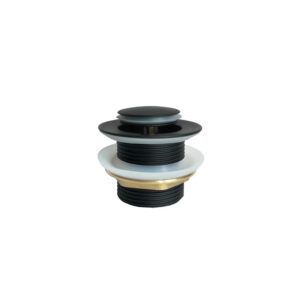 Plumb Bath Pop Up Black [150682]