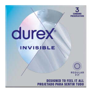 Durex 12x3's Invisible Regular  3256177