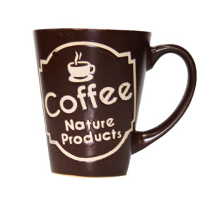 Mug 13Oz Coffee Nature  Brown [Byd9002]