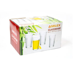 Glass 6Pc Amilex 320Ml [Tu509]