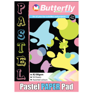 A3 Pastel Paper Pad 50 Sheet Brd716