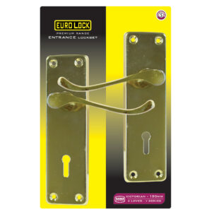 Lockset Victorian 6" Sabs Euro