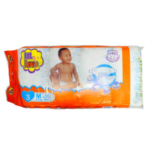 Lil Luvs Nappies 100'S Med  [500103]