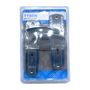 Tyson Lockset 2L 2Tone Silver Dots [Nty-004]