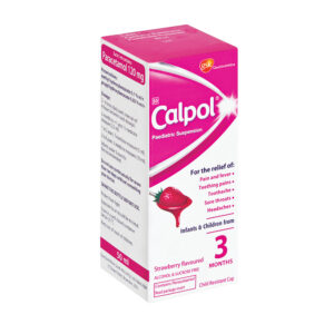 Calpol Paed Susp 6x50ml