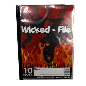 Wicked File 10 Pocket Adil [3842]
