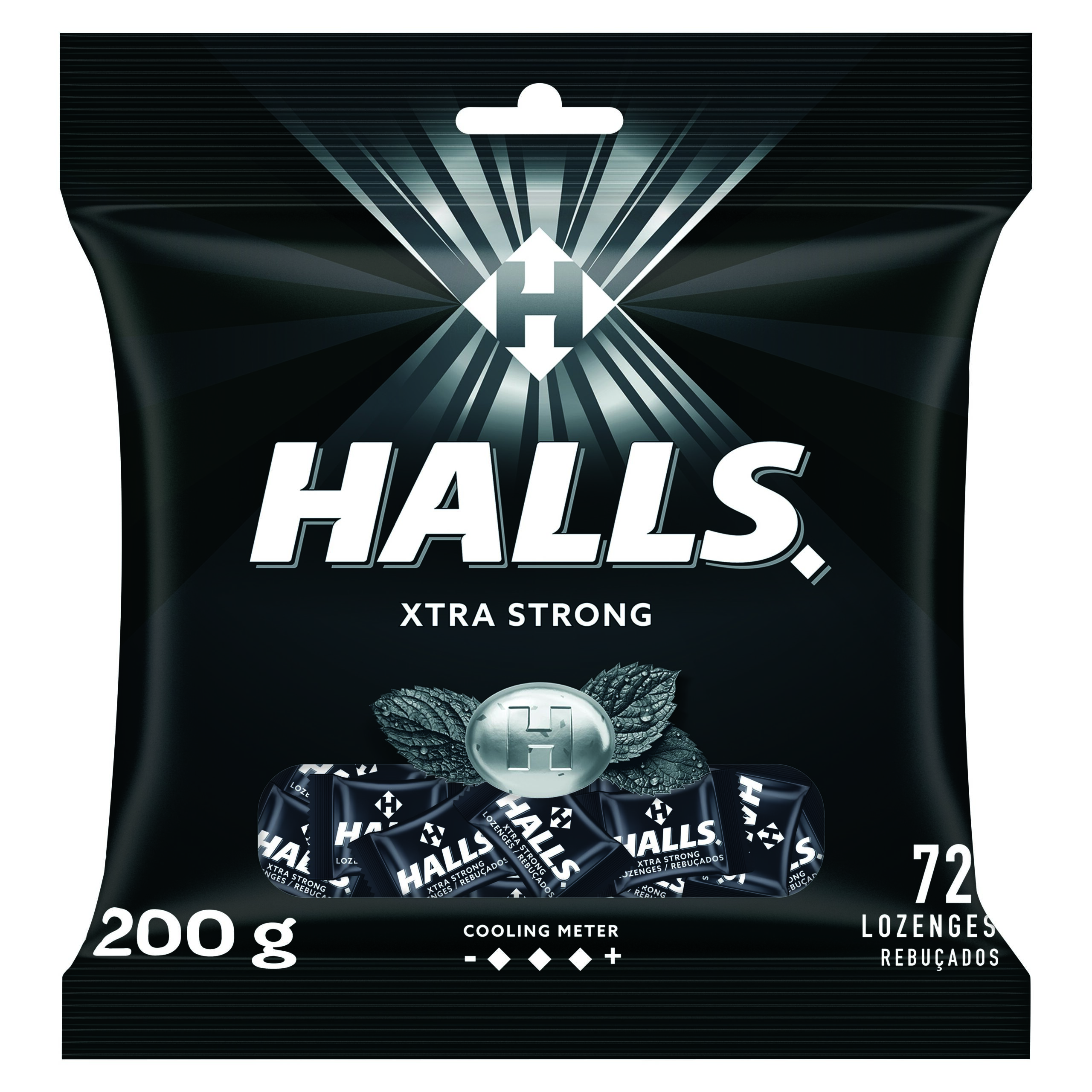 Hall's 72's Xtra Strong P/bag 406226