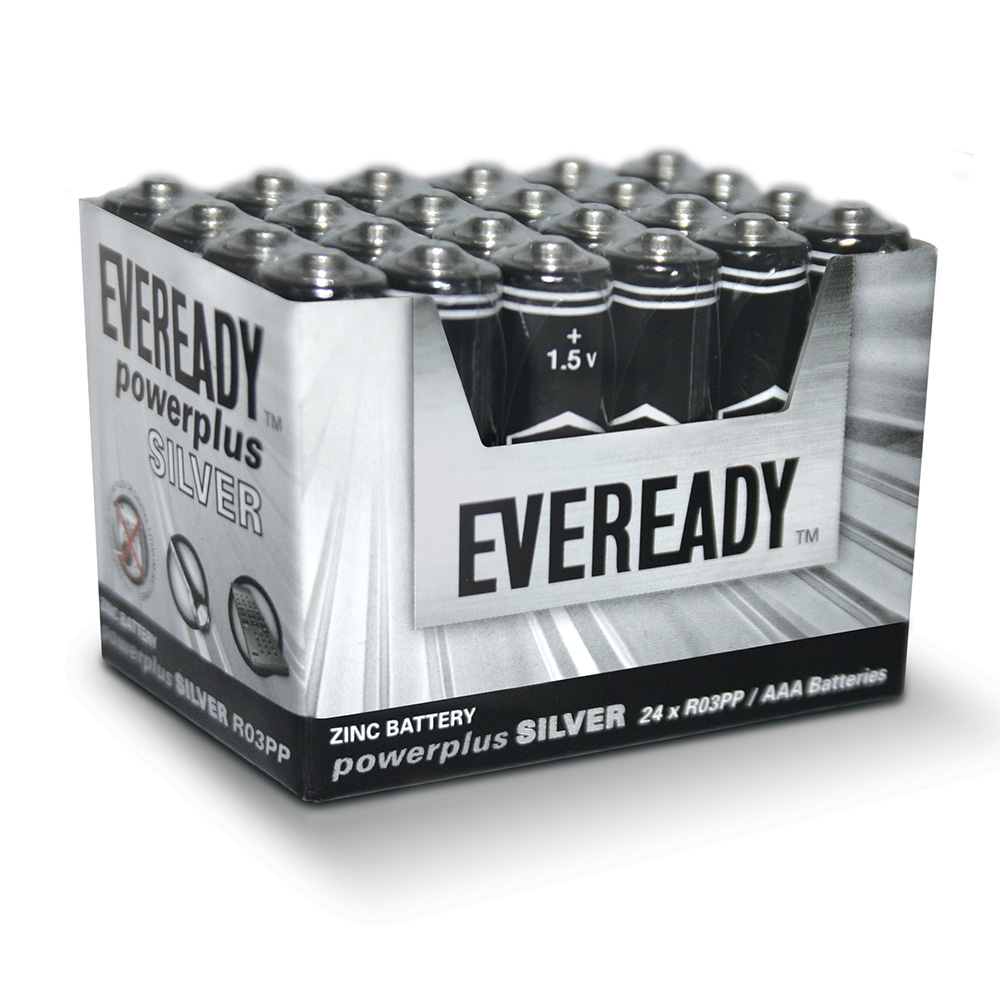 Eveready Aaa Tray R03 24's 1110179