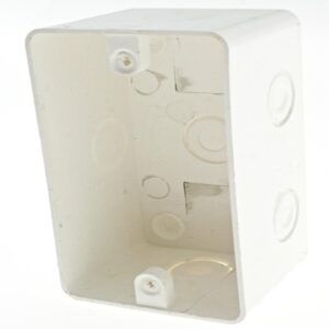 Elec Pvc Wall Box 4x2      Box4x2p
