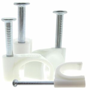 Zap Cable Clip Rnd 9mm