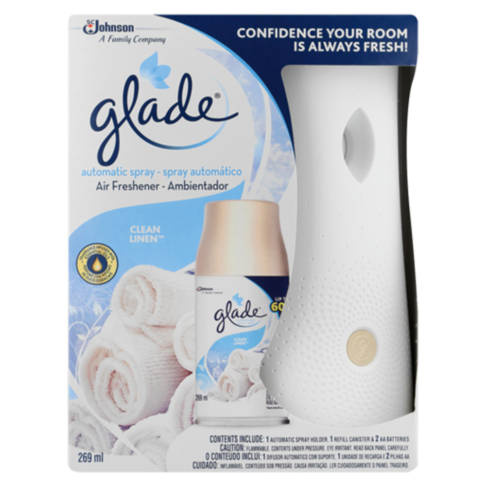 Glade A/matic Prim C/linen 269ml 644164/328456