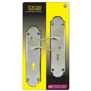 Lockset Victorian 8" Sabs Euro