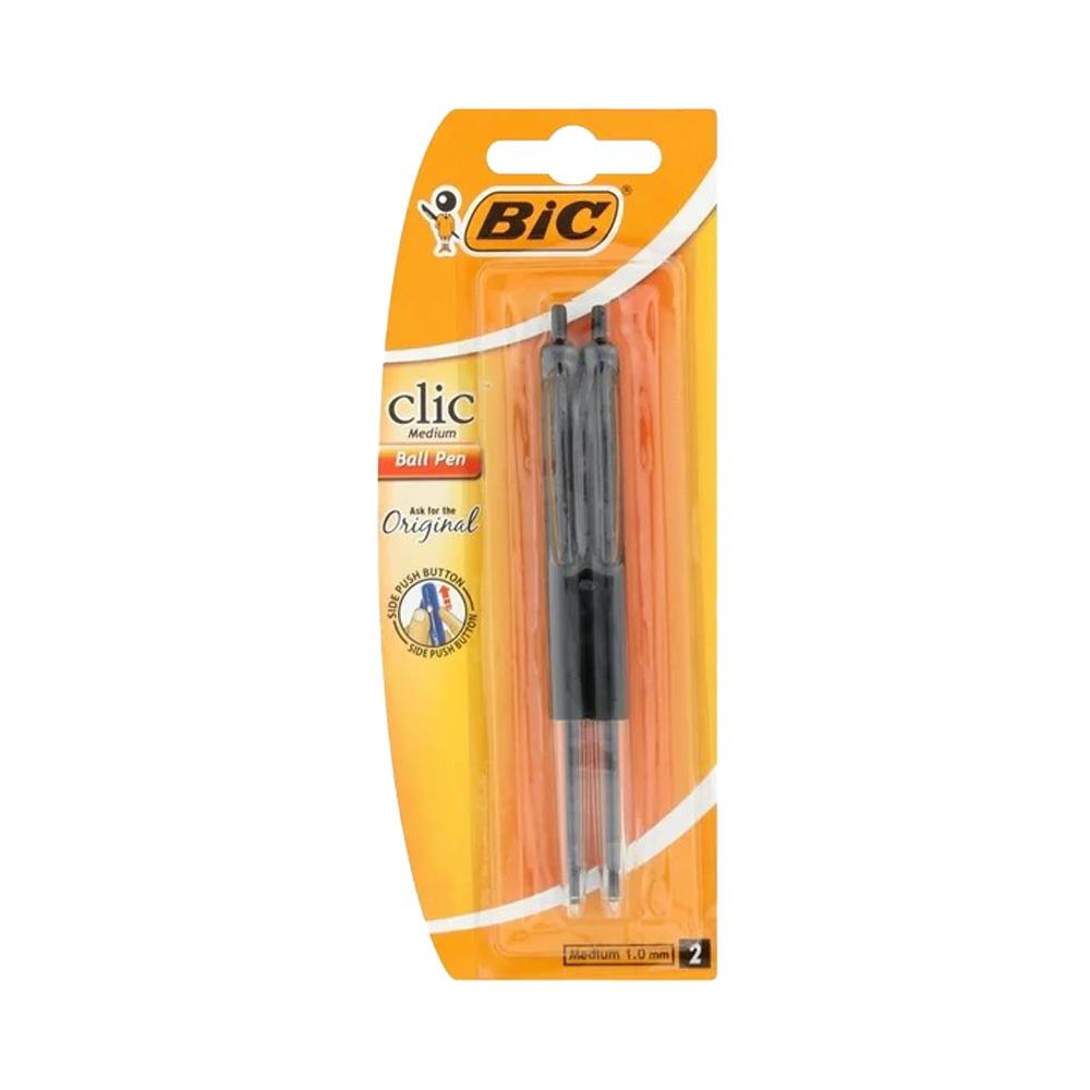 Bic Clic Med Blk 1x2 010457