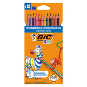 Bic Stripes Pencil  1x12 013599/950522