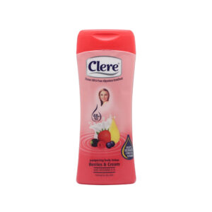 Clere Ltn 400ml Berries & Crm  C136