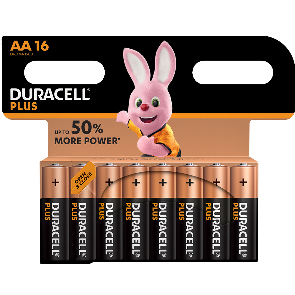 Duracell P/power Aa 16's 022898