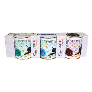 Mug 3Pc Cafe [S2802]