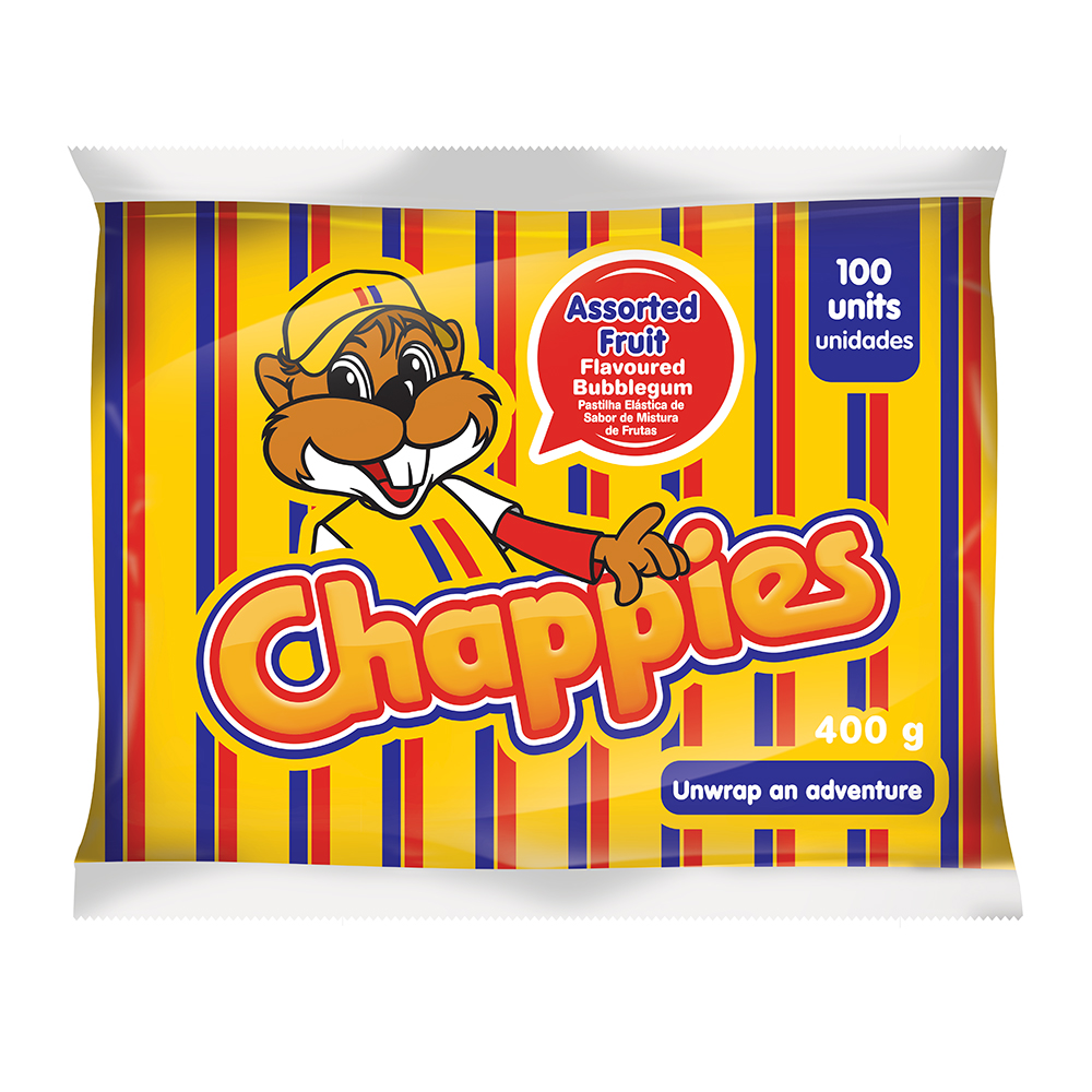 Chappies 100's Asstd Fruit 1076285
