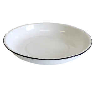 New World Wht 24Cm Rice Plate