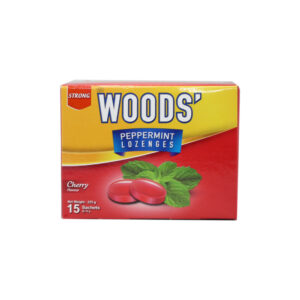 Woods Lozenges Disp Cherry 6's  23110