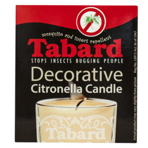 Tabard Glass Candle Citronella