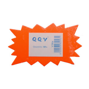 Disp Cards Qqv Small Star V30 50pc