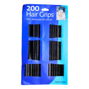 Hair Grips 200pc 2sizes  Hp-cog-1958