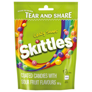 Skittles 160Gm Crazy Sours