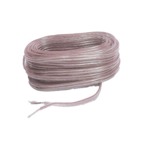 Cable Speaker W Clear 0.5mm 5m