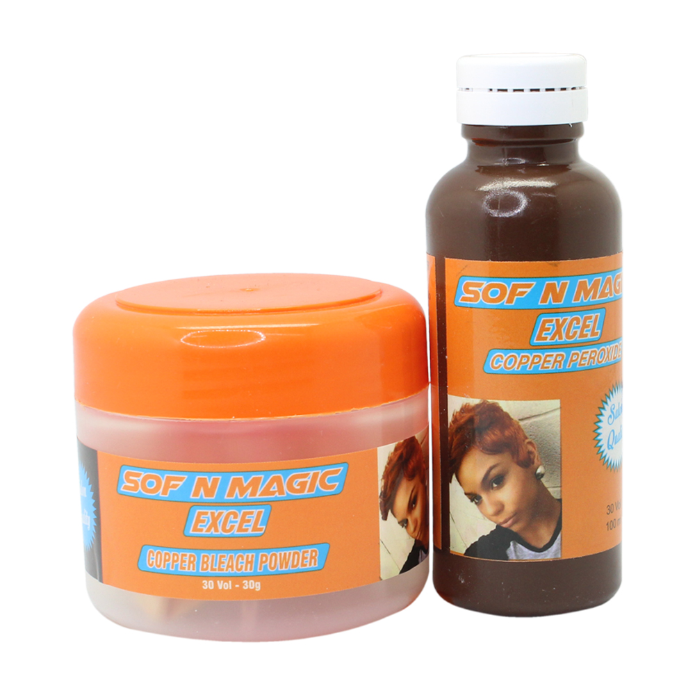 Sof N Magic Copper Bleach 30g+100ml