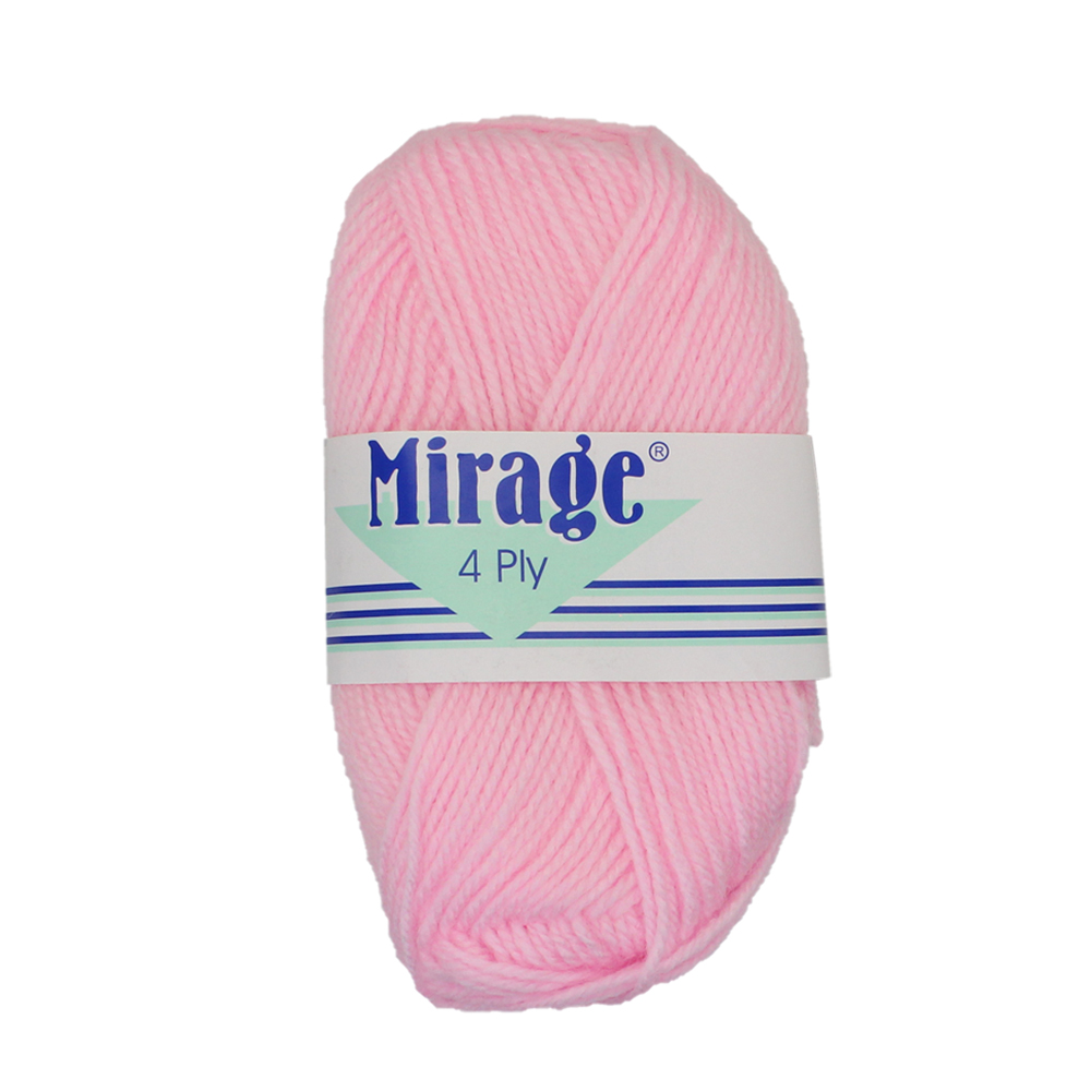 Mirage 4ply Shell Pink