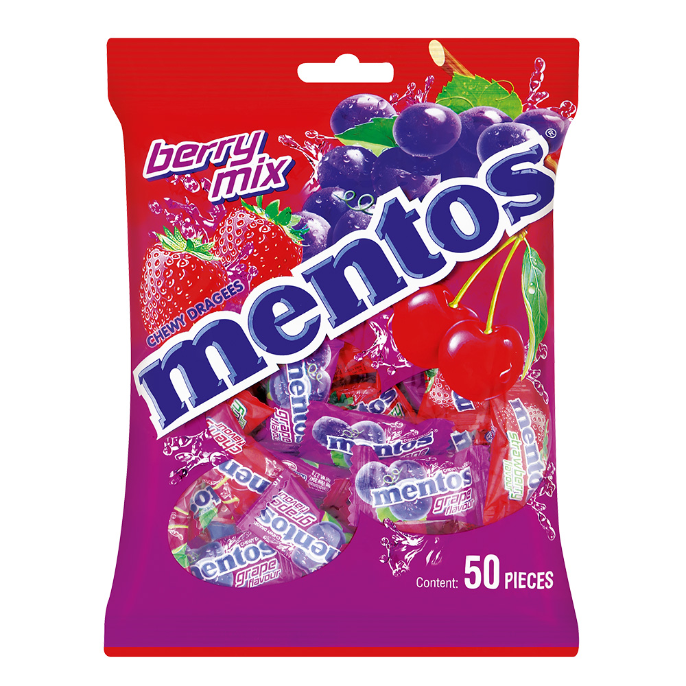Mentos 50's Berry Mix 47020