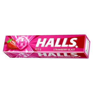 Hall's 18's S/berry Blast  4054948