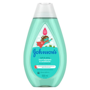 J&J Soft & Shiny New 2In1 Sham & Cond 500Ml