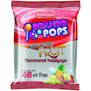 Brando Pops Asstd Fruit 48's