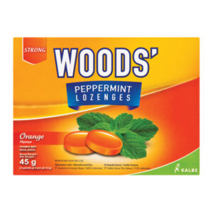 Woods Lozenges 6x18pk Orange [SHRINK]