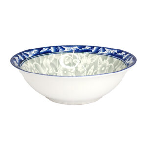 Bowl Blue Print 17.5cm [TRI342]