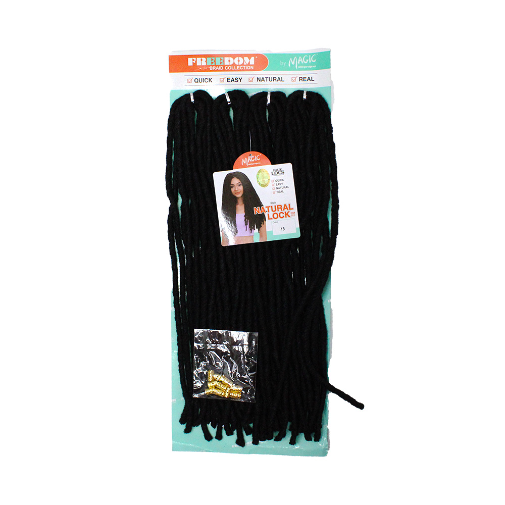 Magic Freedom Natural Locs 4pcs 1b
