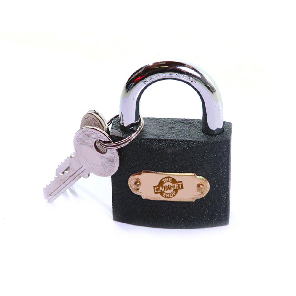 Cab Shop Pad Lock Iron 50mm