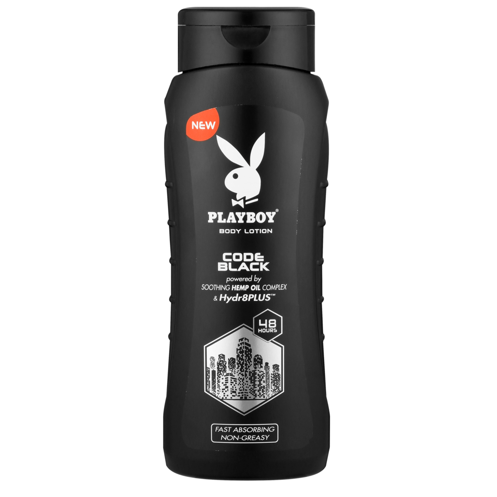 Playboy 400ml Ltn Code Black Pb63
