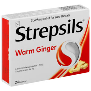 Strepsils 24's Warm Ginger