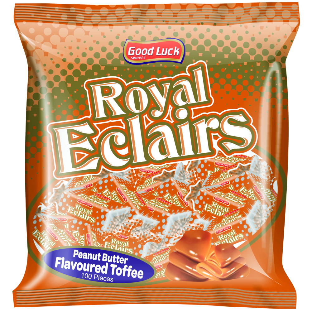 Royal Eclair 100pk Toffee P/butter